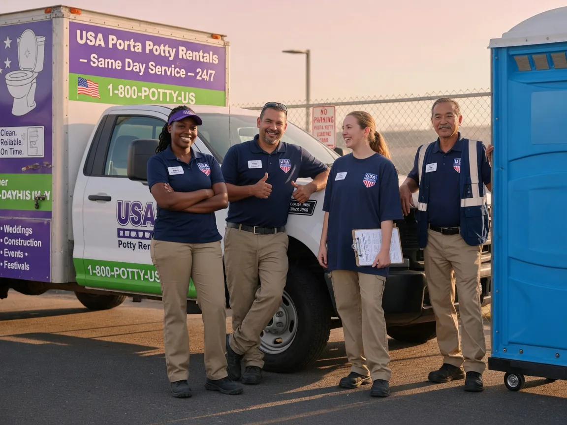 Porta Potty Rental company in Gilberts, IL
