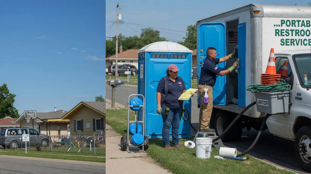 Portable Toilet Rental in Gilberts, IL near me